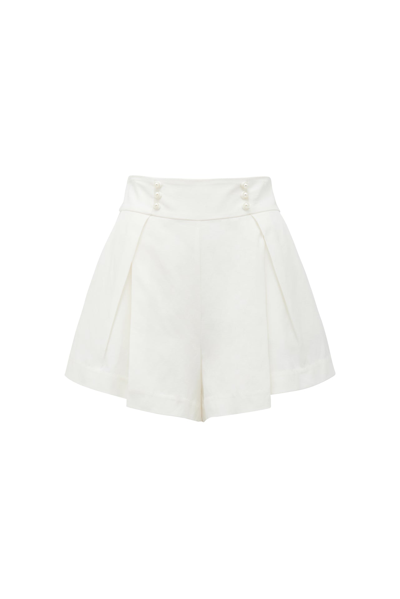 THURLEY - Atlantica Pearl Short (Ivory)