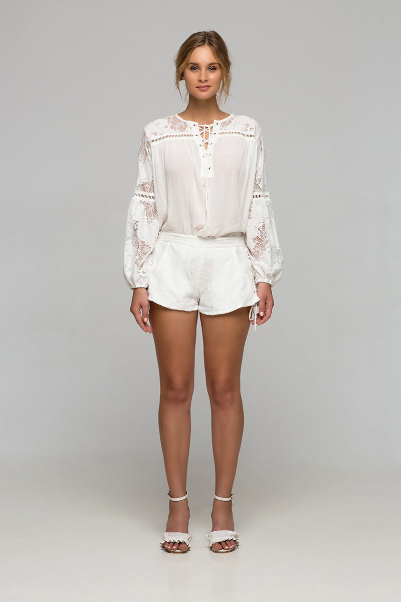 Palma - Maggie May Blouse (White)