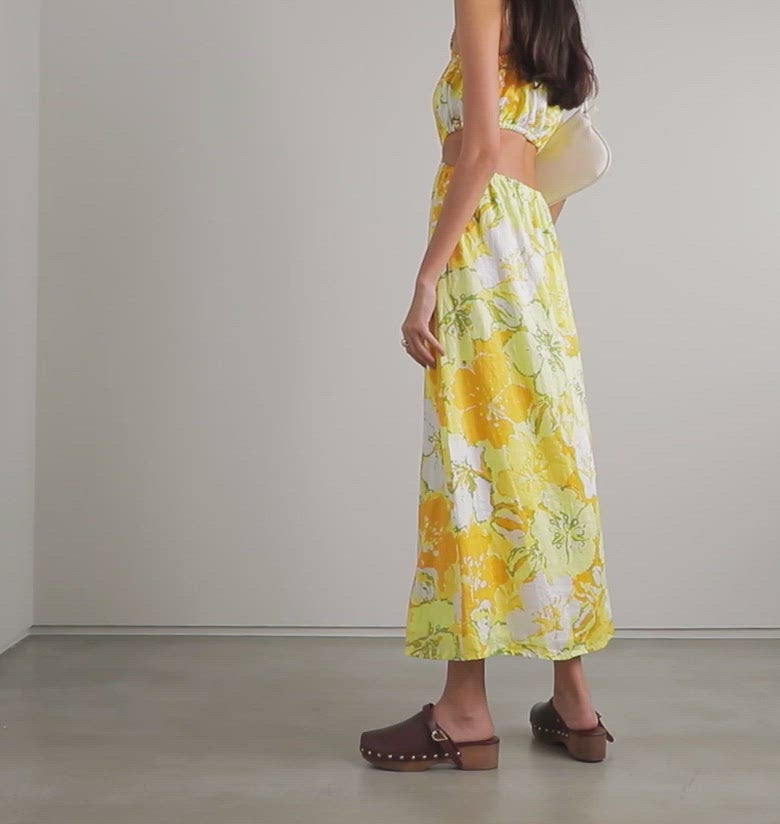 Elysian Collective Faithfull The Brand El Rio MAxi Dress Loretta Floral Print