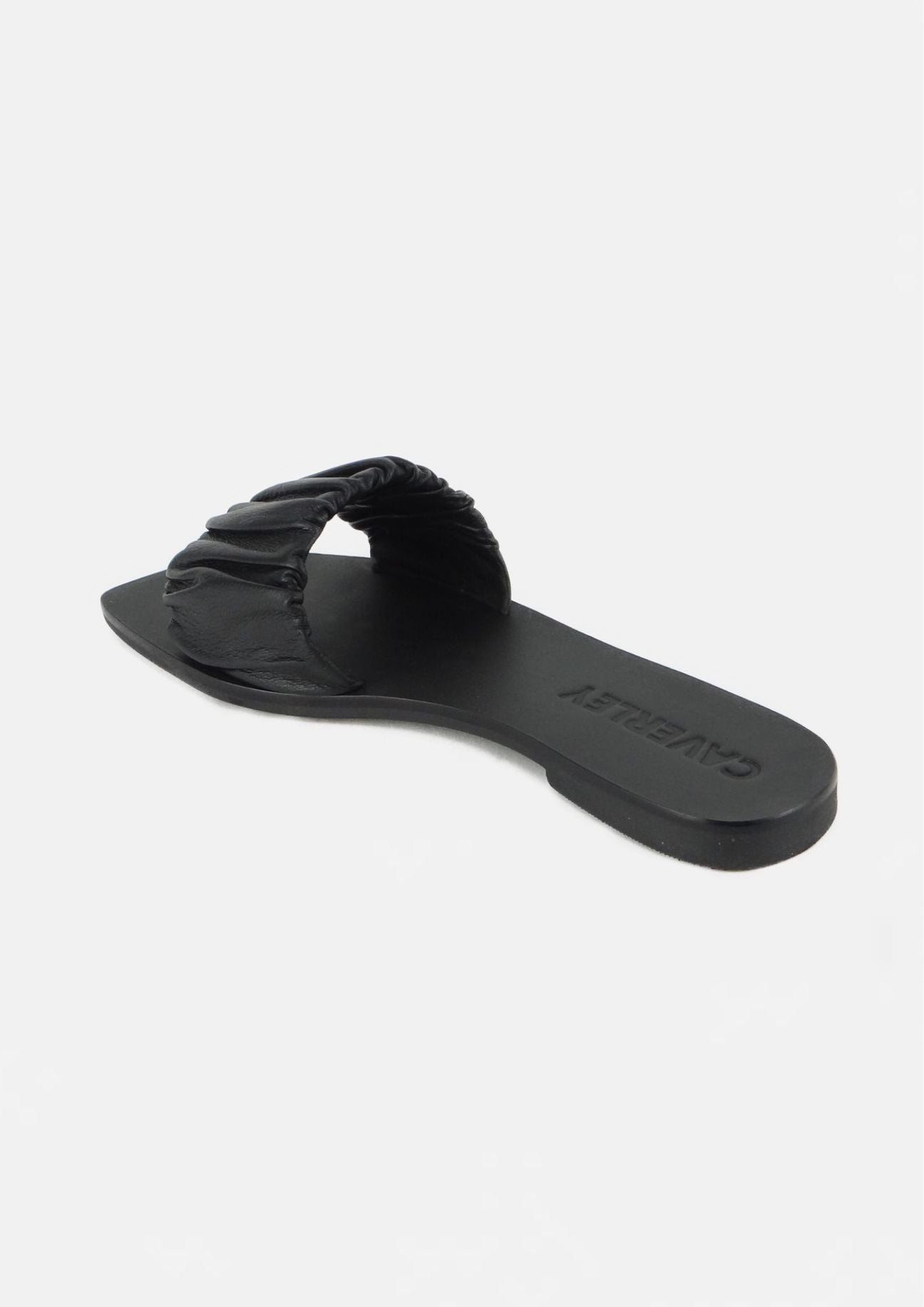 caverley - Scrunch Slide Black