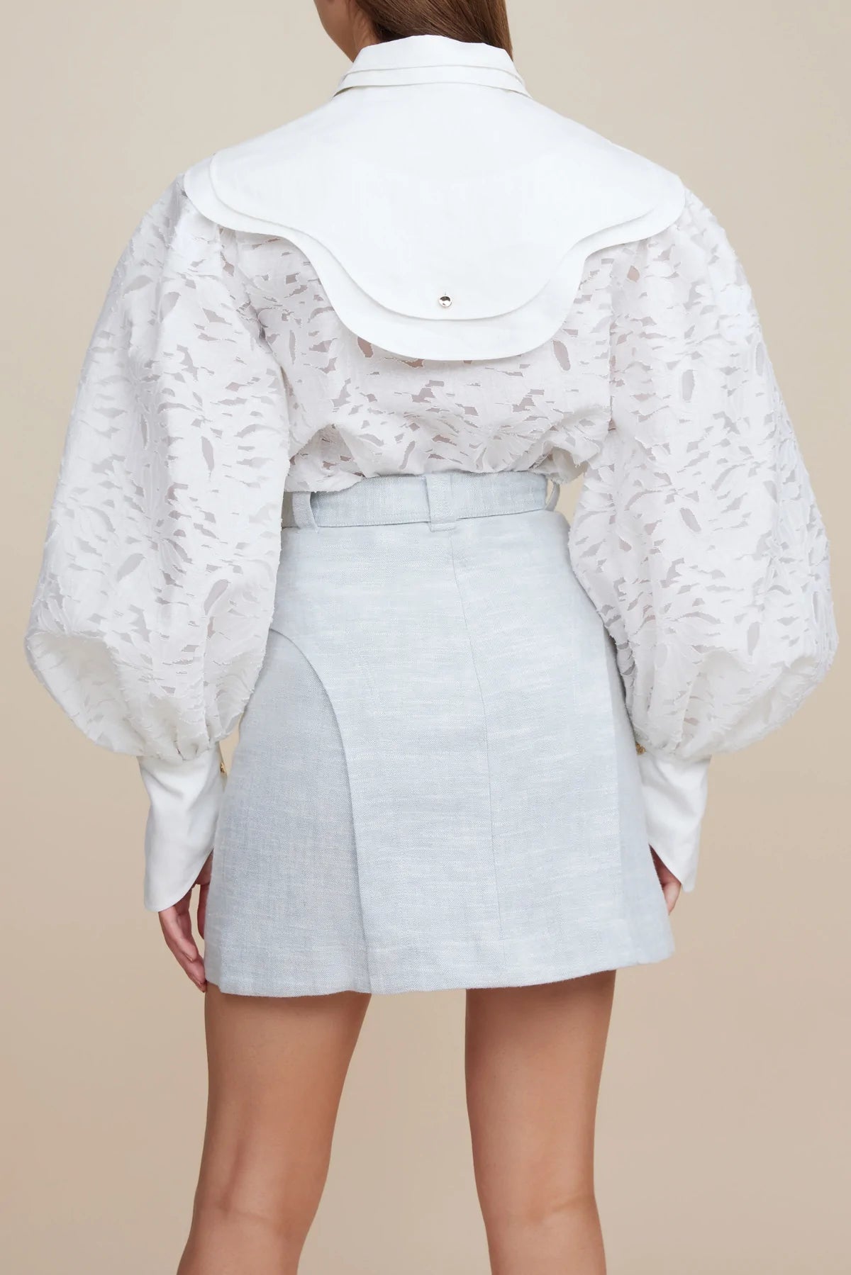 Elysian Collective Acler Baldwyn Skirt Cloud