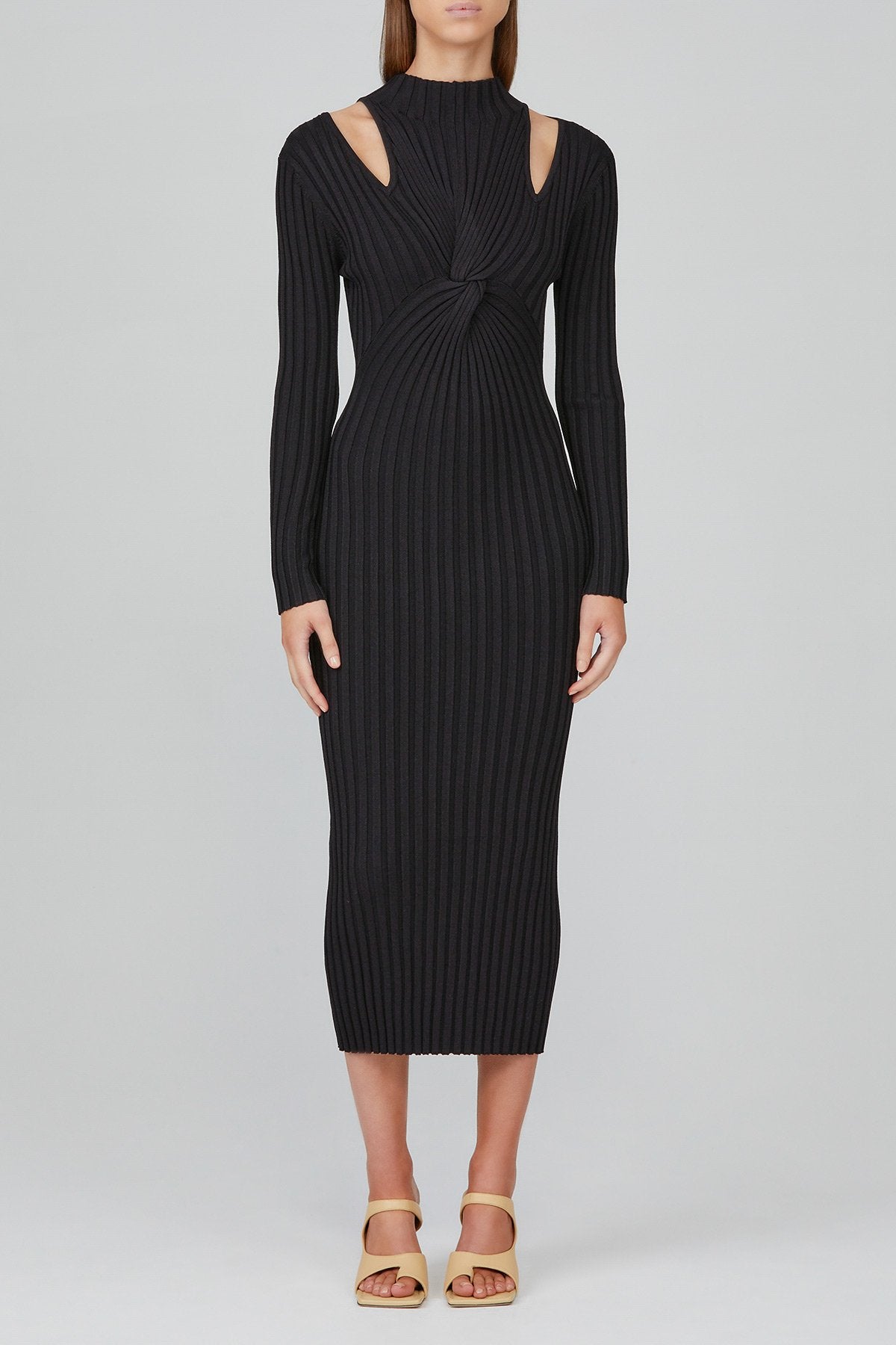 Elysian Collective Acler Collins Dress Black