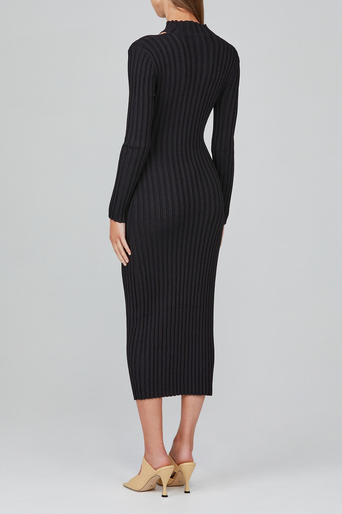 Elysian Collective Acler Collins Dress Black