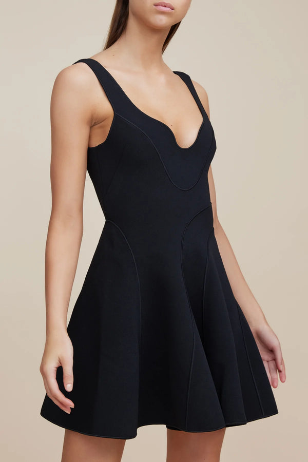 Elysian Collective Acler Gower Dress Black