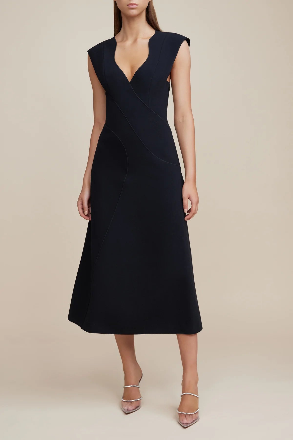 Elysian Collective Acler Harwood Dress Black