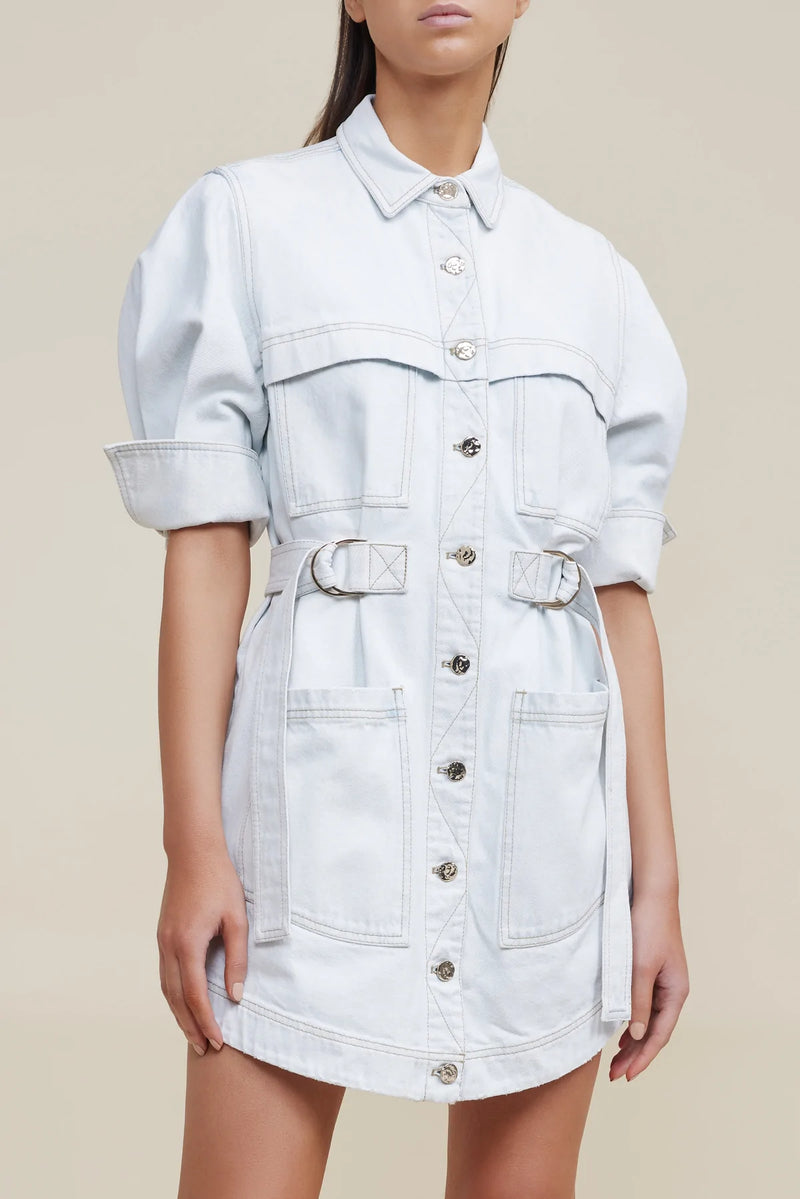 Acler denim shop dress
