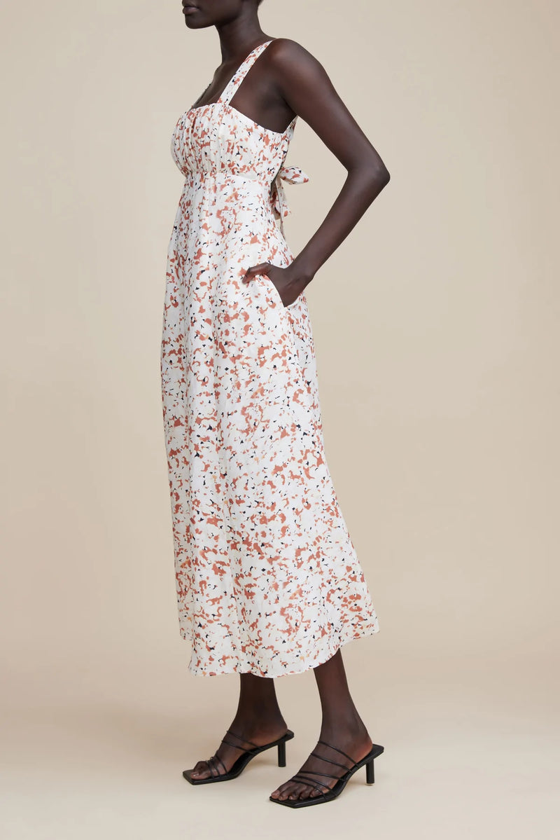 Elysian Collective Acler Hyde Dress Terazzo Print
