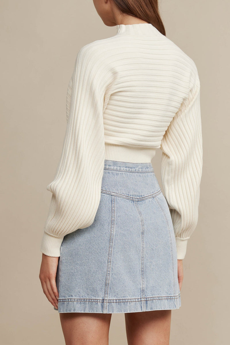 Elysian Collective Acler Mowbray Sweater Cannoli Cream