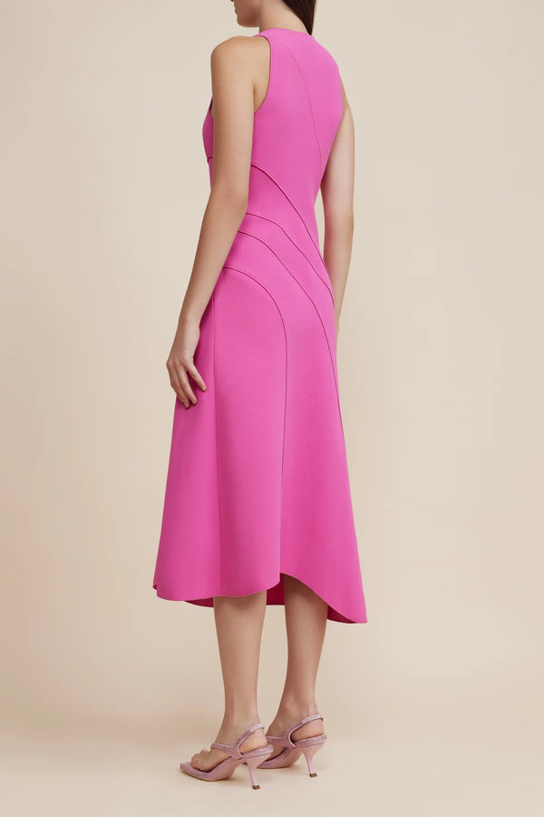 Elysian Collective Acler Newgate Dress Magenta
