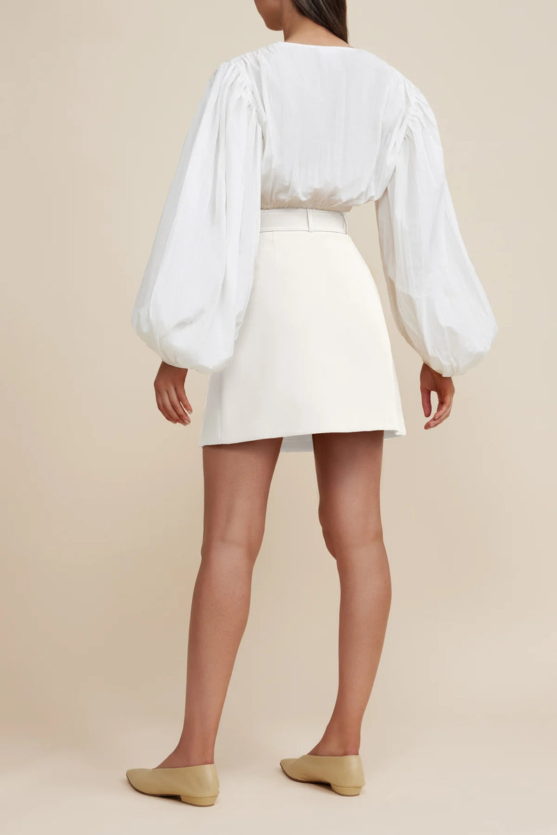 Elysian Collective Acler Oatley Skirt Vanilla