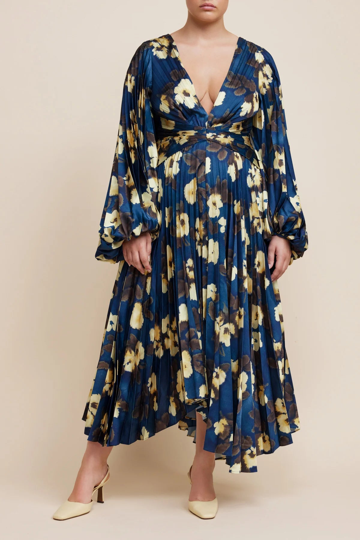 ACLER - Palms Dress (Floral Posy) FINAL SALE