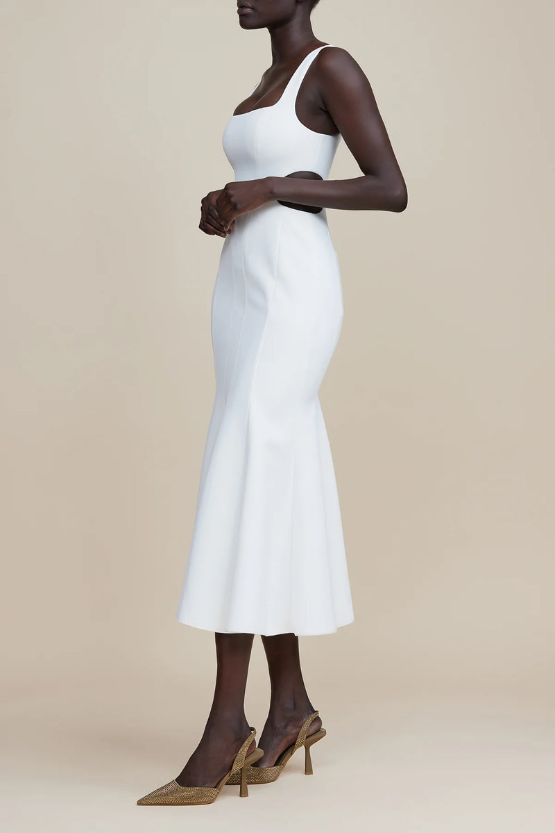 Elysian Collective Acler Paracombe Dress Cream