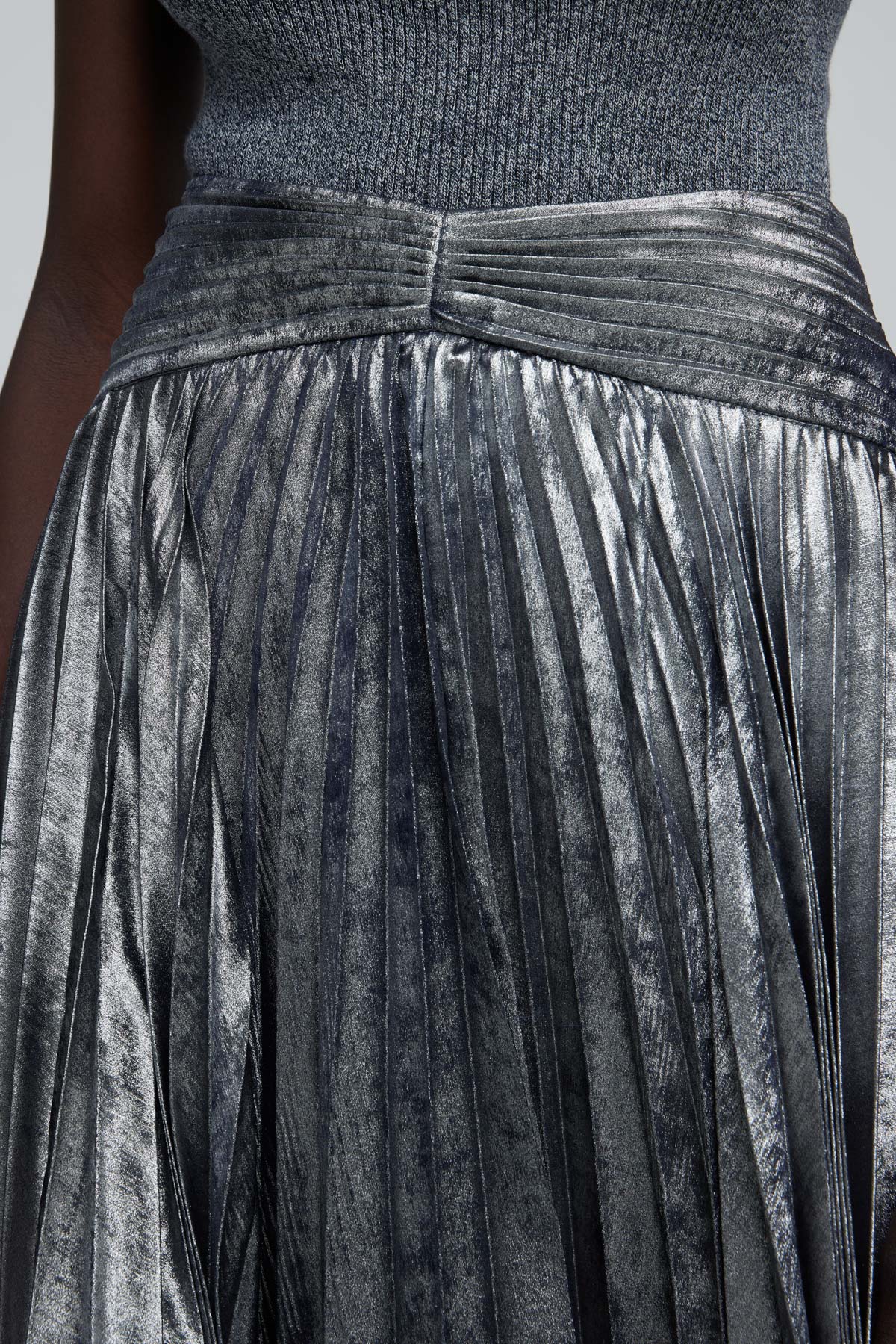 Elysian Collective Acler Preston Skirt Gunmetal