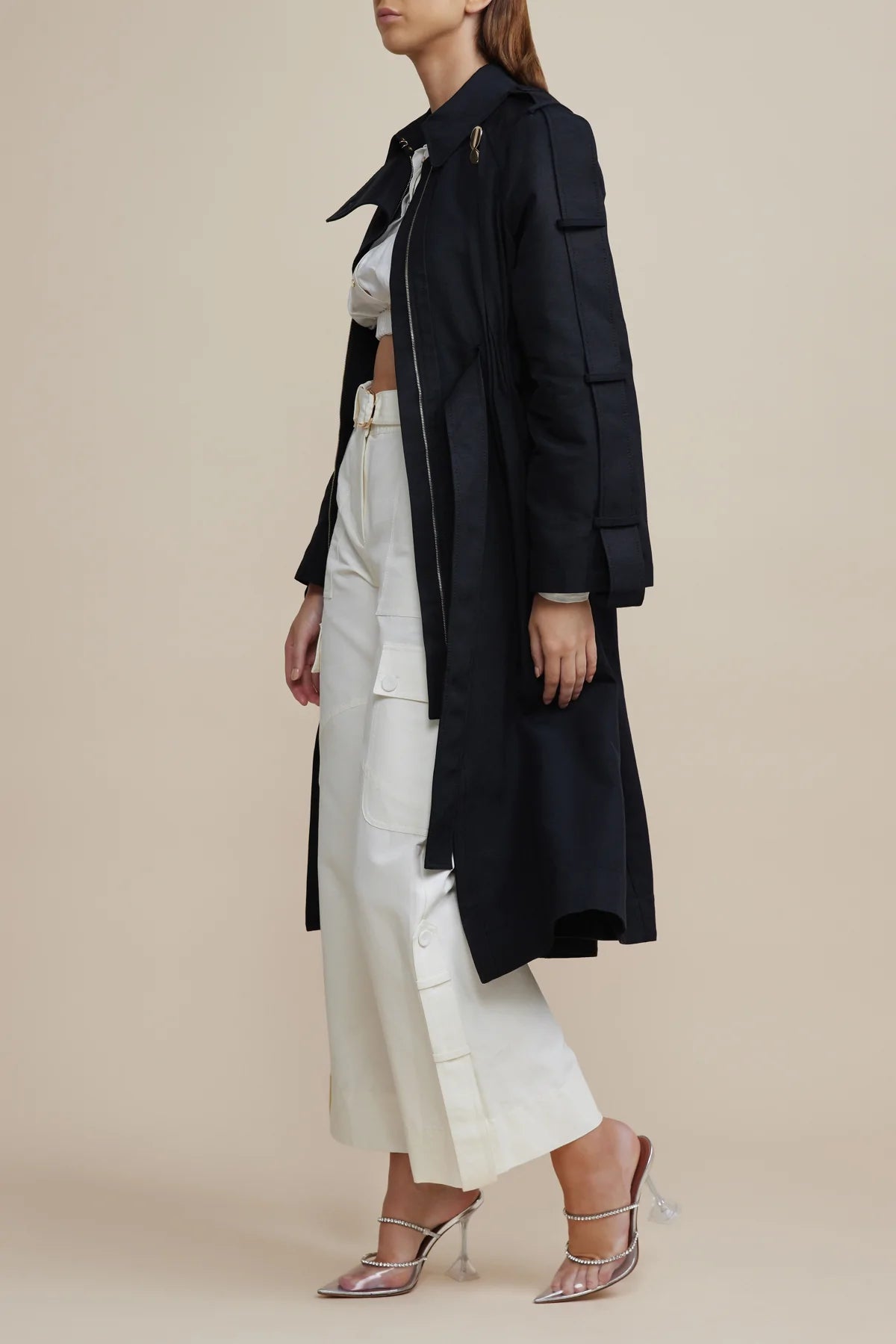 Elysian Collective Acler Thatcher Coat Black