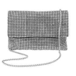 Elysian Collective Amber Sceats Hurley Clutch Silver