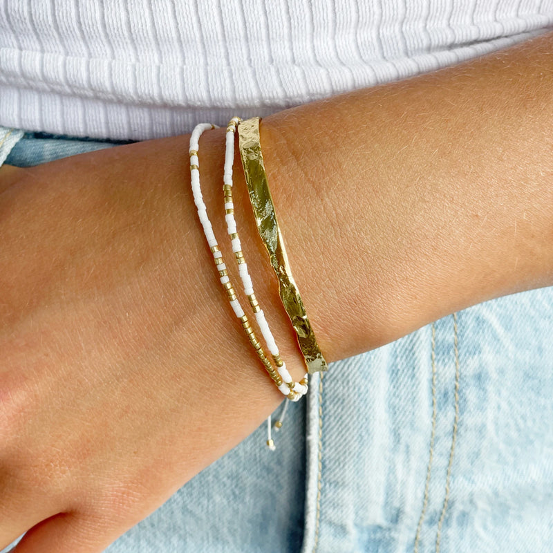 Thin gold cuff bracelet deals