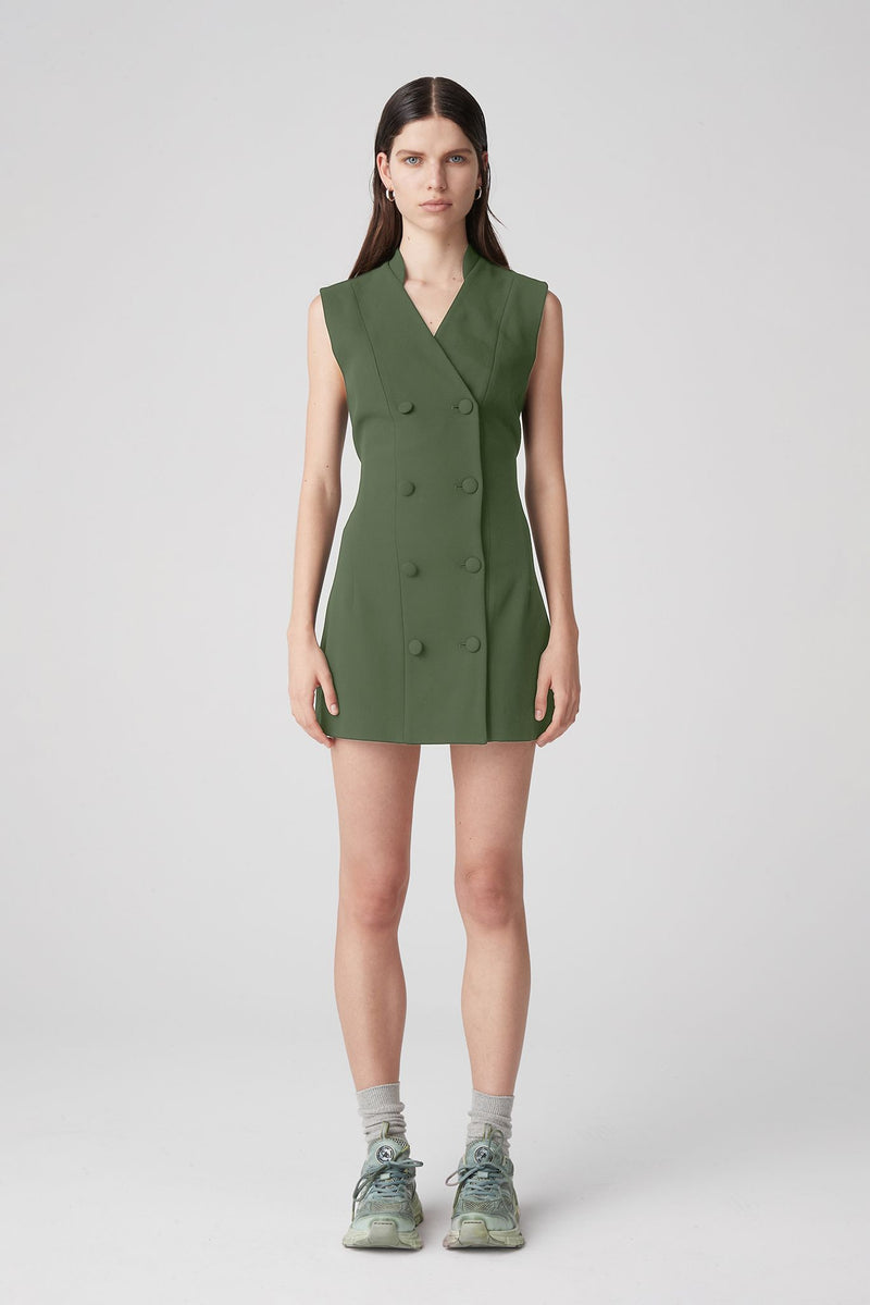 Elysian Collective Atoir x Lara Worthington 002 Dress Moss Green