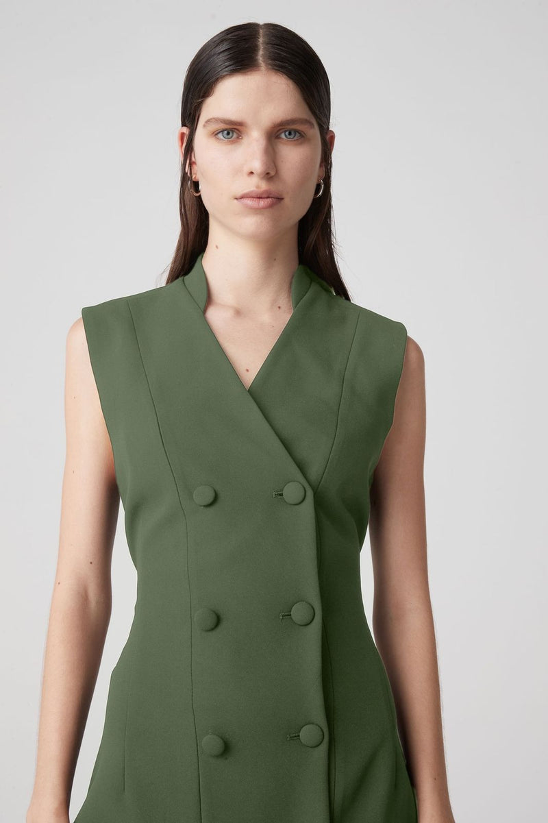 Elysian Collective Atoir x Lara Worthington 002 Dress Moss Green