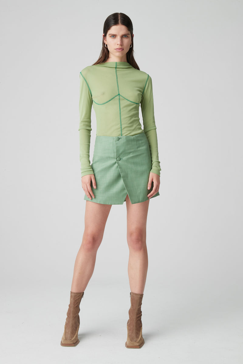 Elysian Collective Atoir X Lara Worthington 002 Top Grass Green