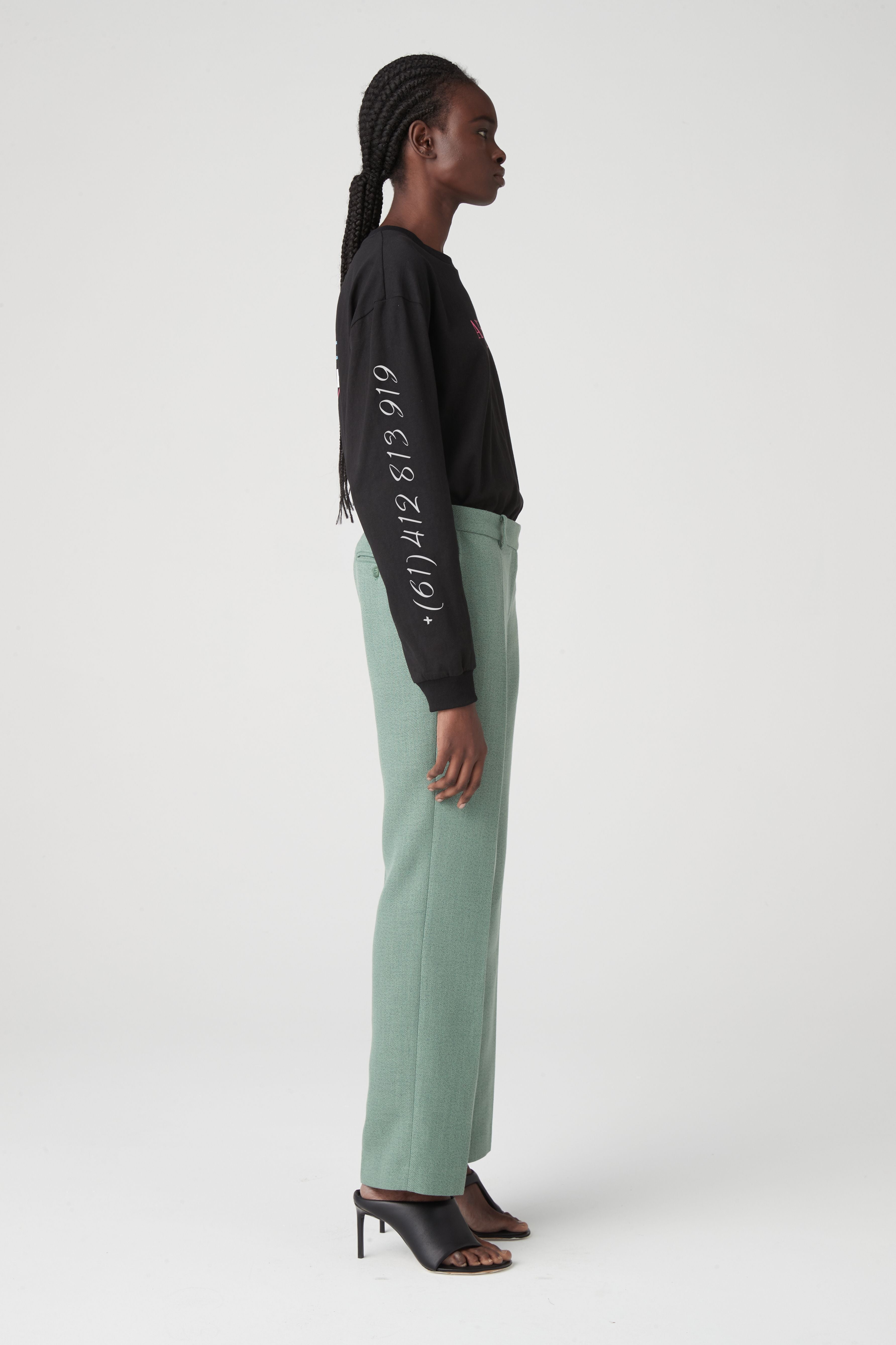 Elysian Collective Atoir x Lara Worthington 002 Trouser Spearmint