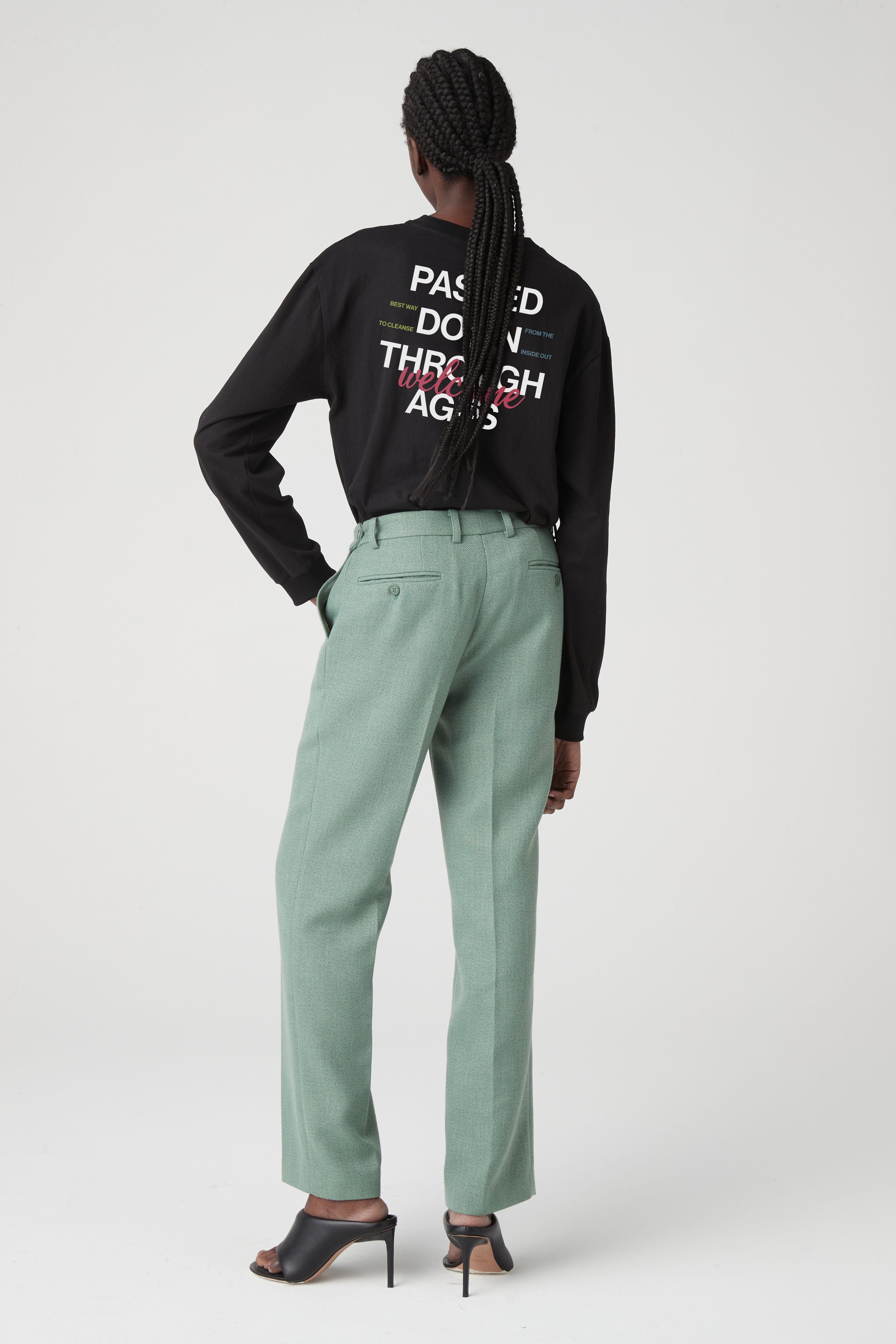 Elysian Collective Atoir x Lara Worthington 002 Trouser Spearmint