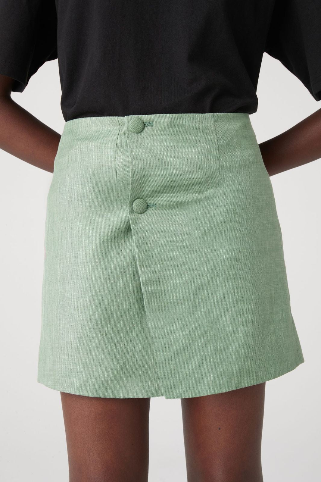 Elysian Collective Atoir X Lara Worthington 003 Skirt Grass Green