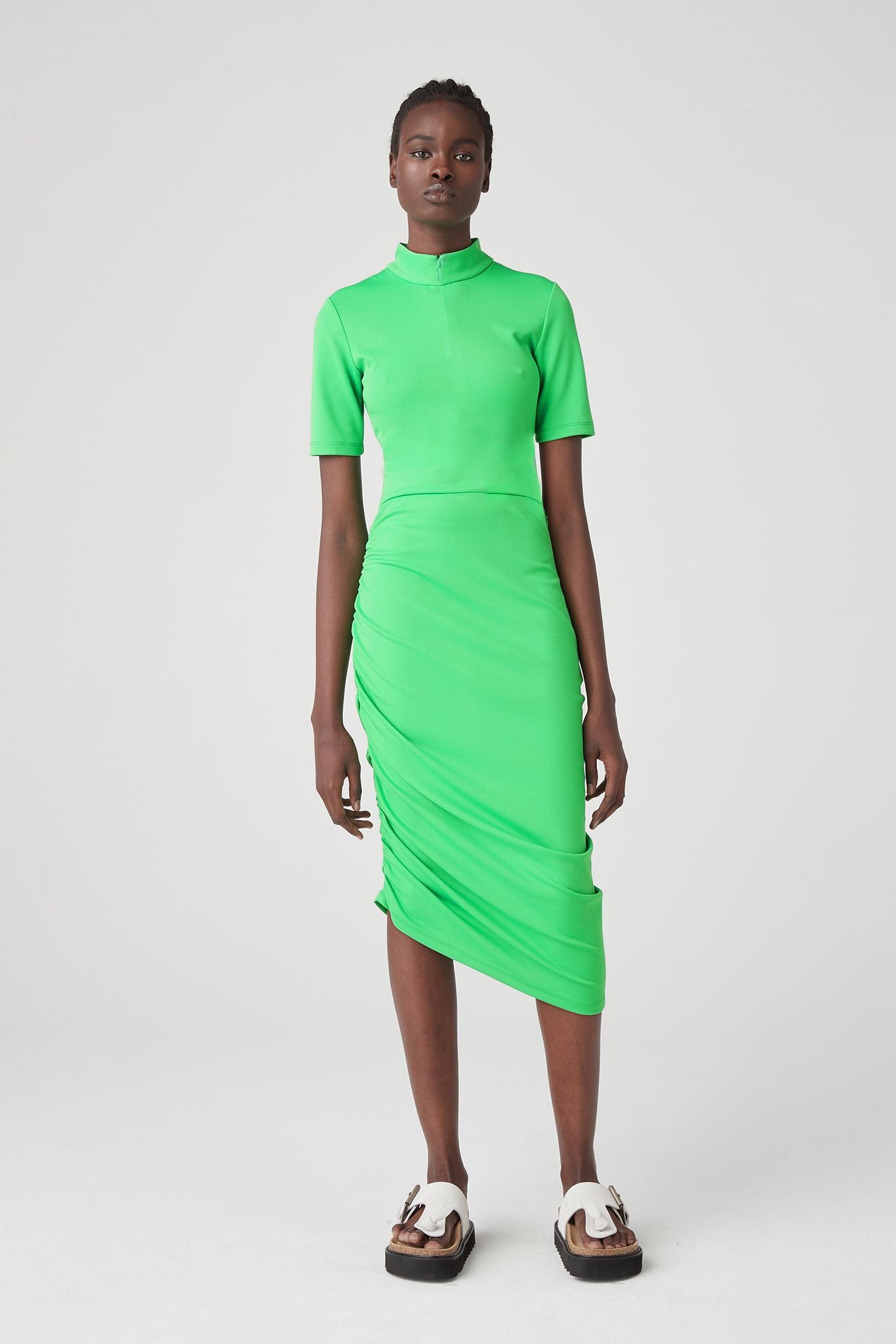 ATOIR X LARA WORTHINGTON - 004 Dress (Electric Green)