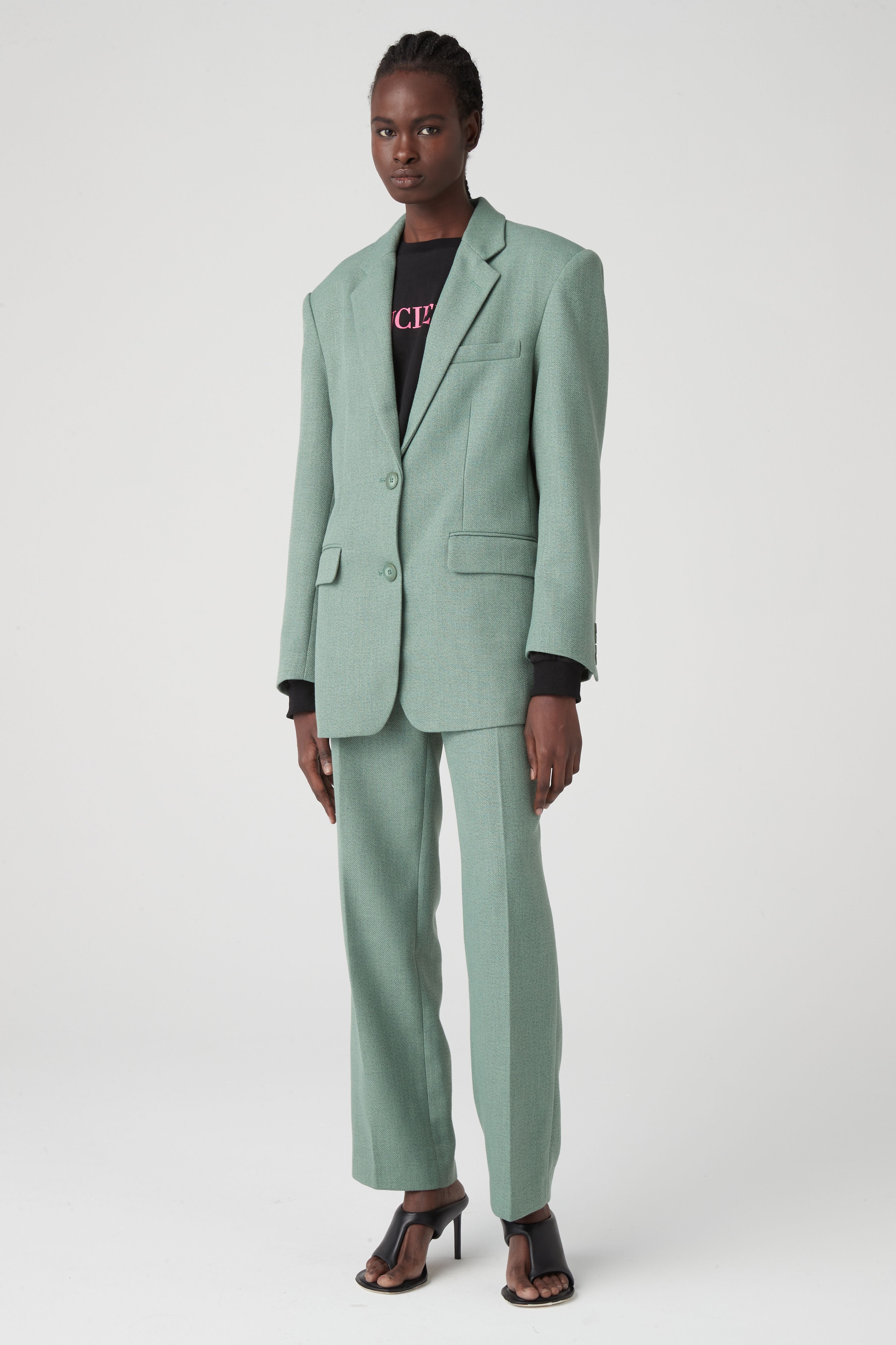 Elysian Collective Atoir x Lara Worthington  002 Blazer Spearmint