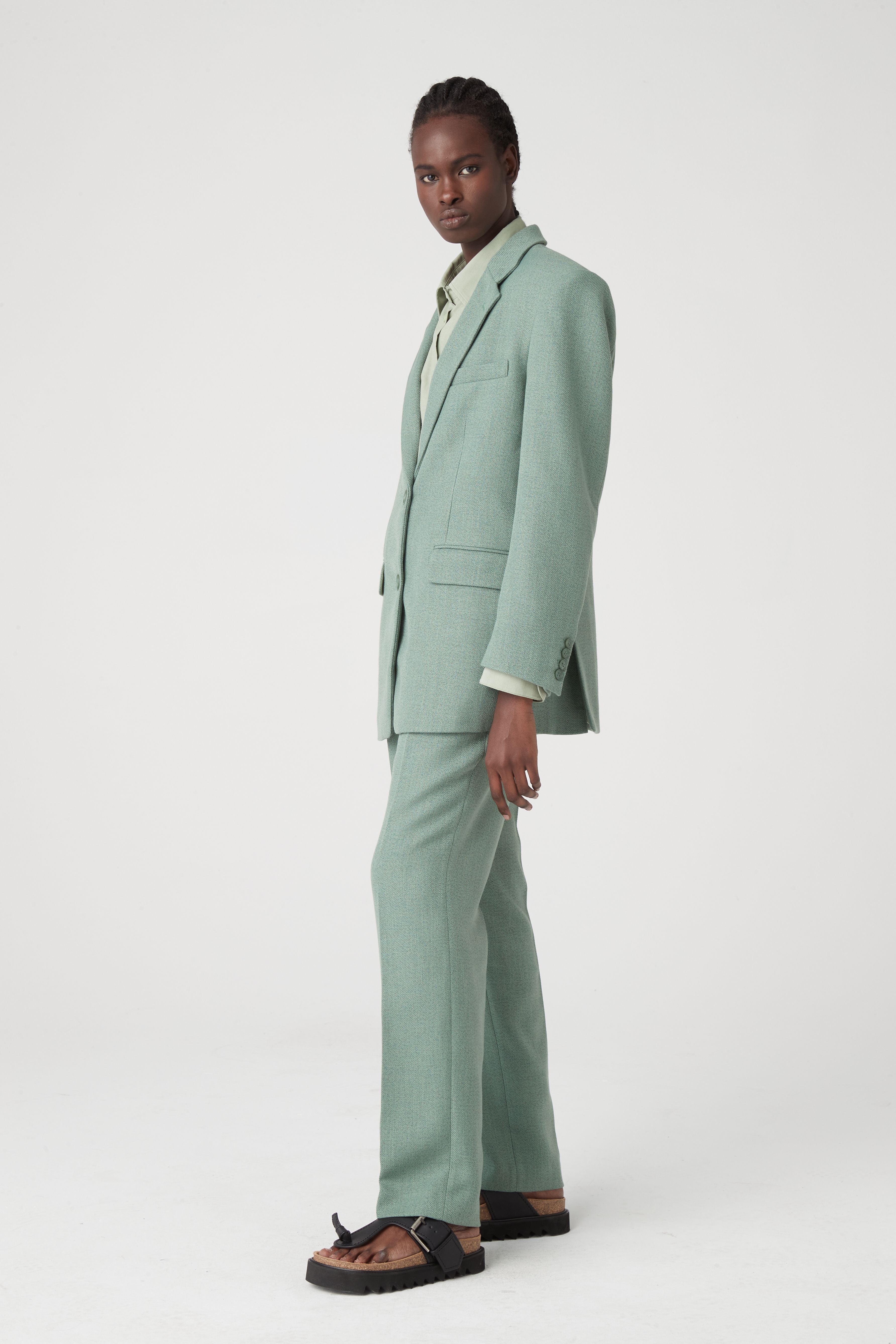 Elysian Collective Atoir x Lara Worthington  002 Blazer Spearmint