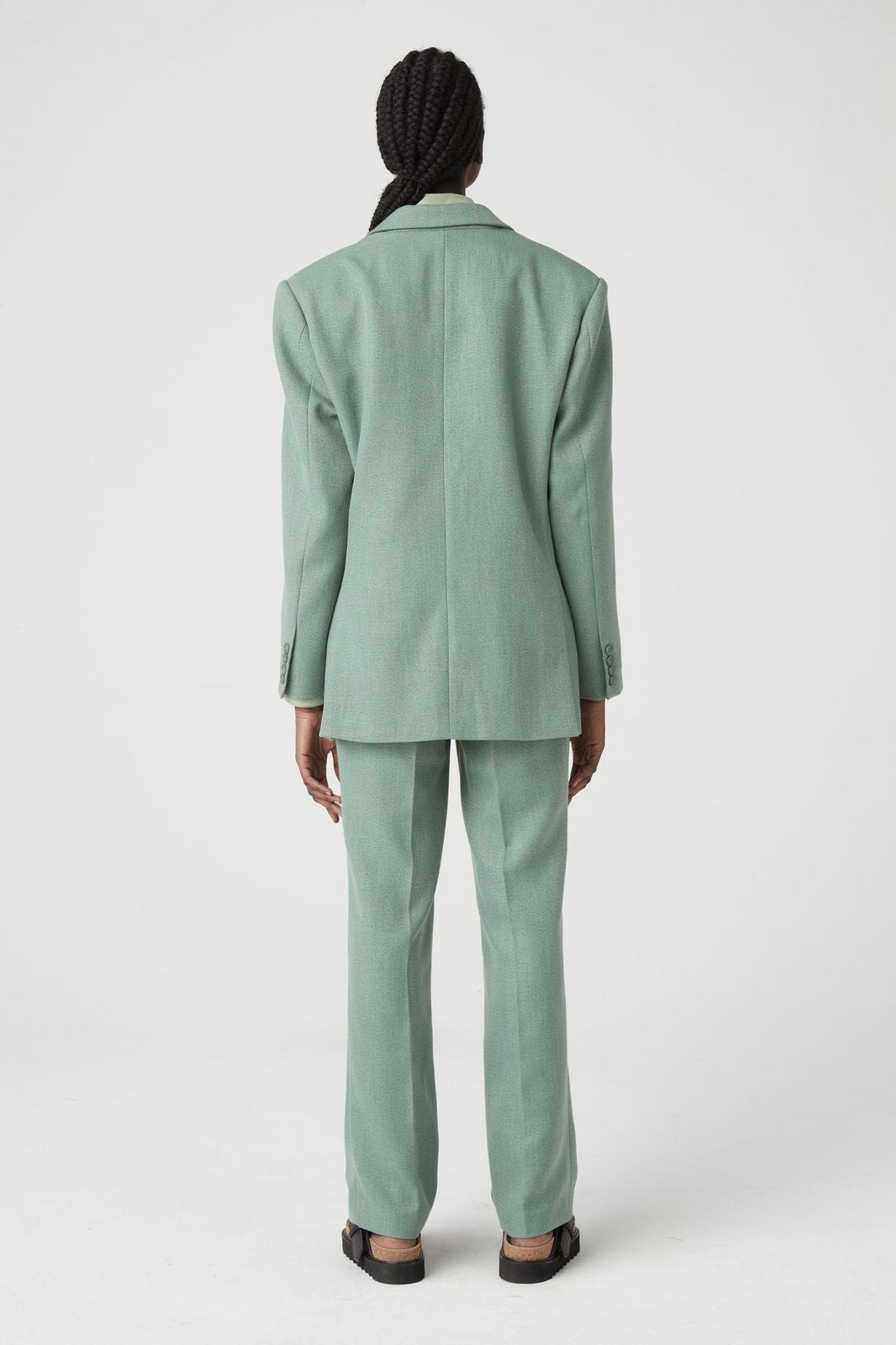 Elysian Collective Atoir x Lara Worthington  002 Blazer Spearmint