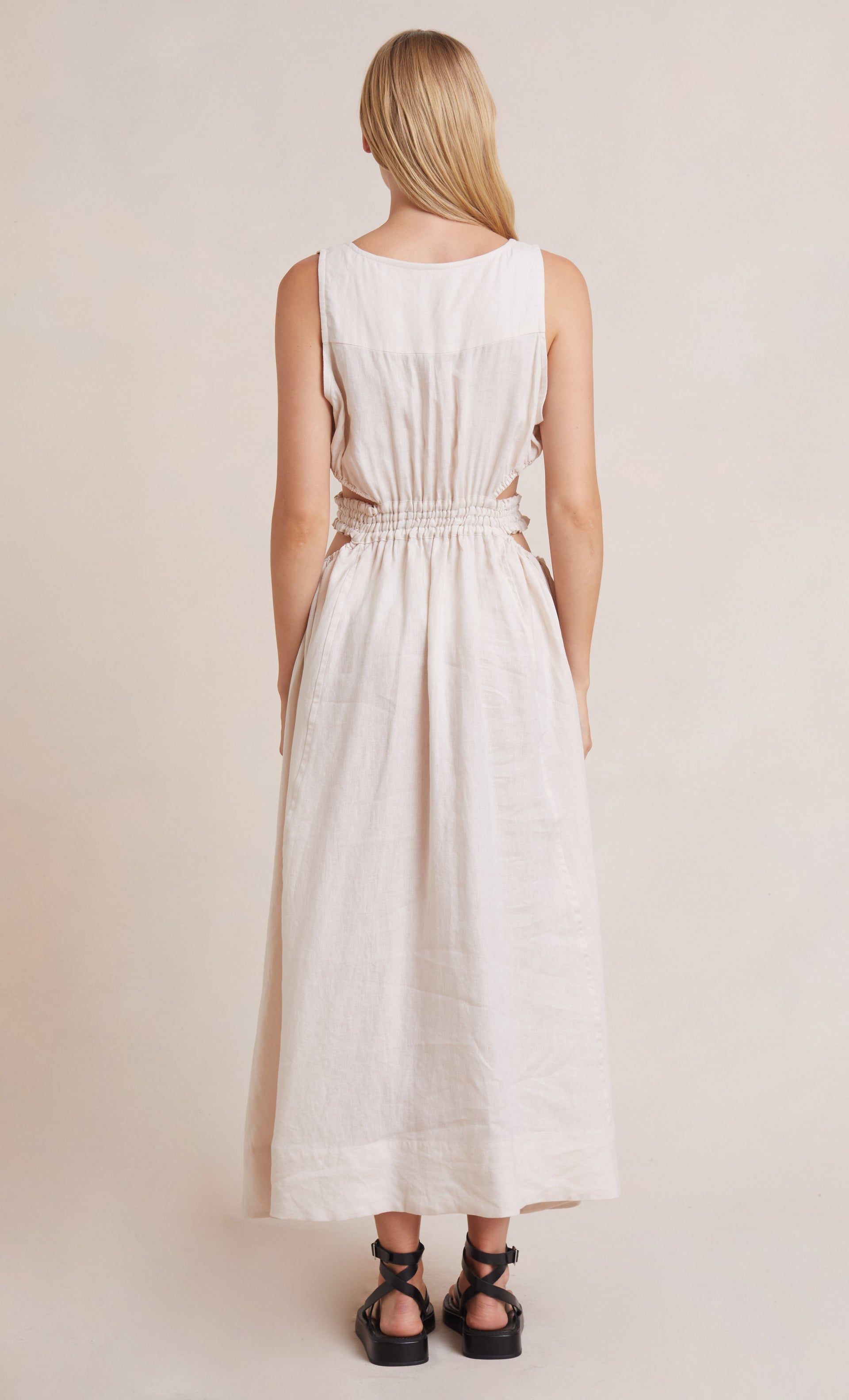 Elysian Collective Bec + Bridge Noelle V Dress Natural