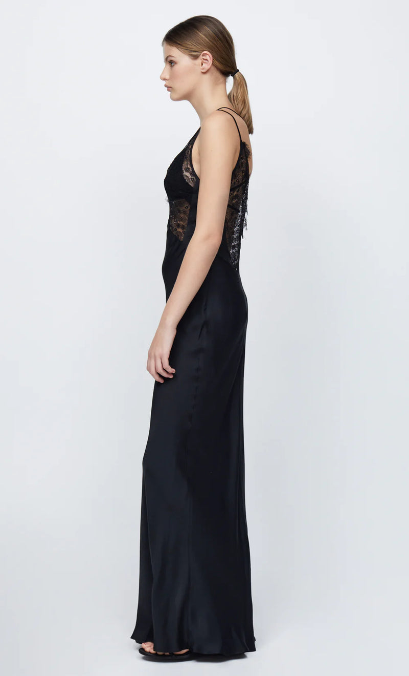 Elysian Collective Bec & Bridge Lucille Lace Maxi Dress Black