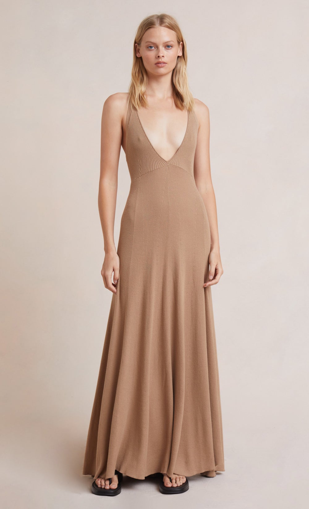 BEC & BRIDGE - Luka Knit Maxi Dress (Caribou)