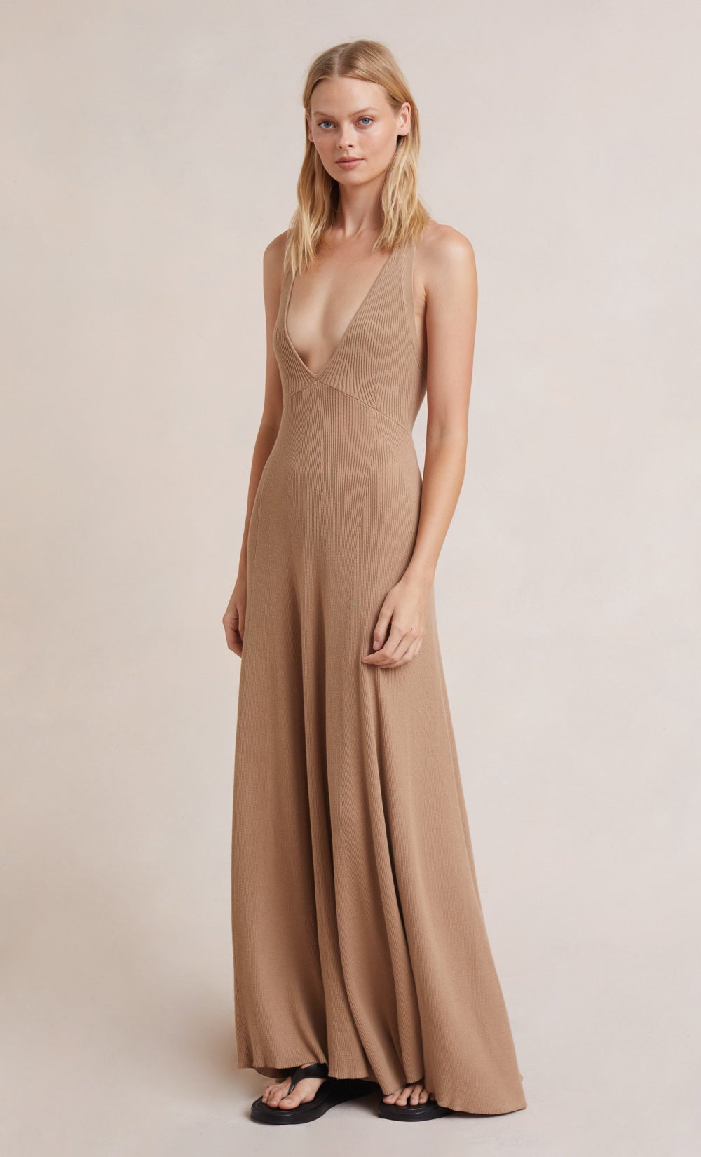 BEC & BRIDGE - Luka Knit Maxi Dress (Caribou)