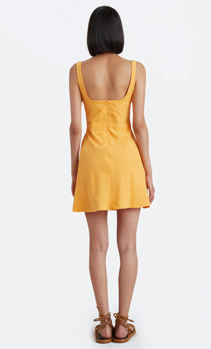 Elysian Collective Bec + Bridge Phoebe Mini Dress Mandarin