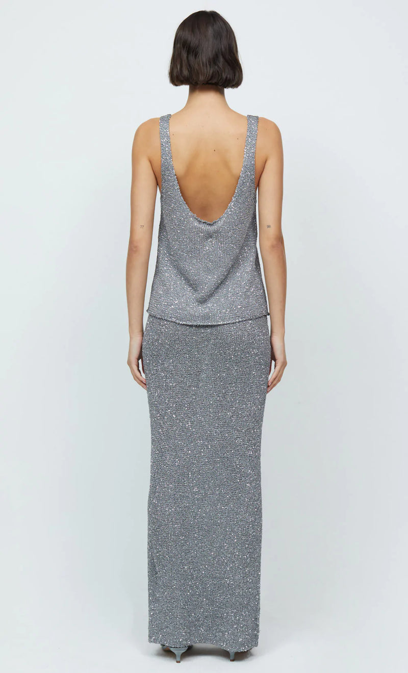 BEC + BRIDGE SADIE SEQUIN KNIT TANK (Charcoal) BEC + BRIDGE SADIE SEQUIN KNIT TANK (Charcoal)