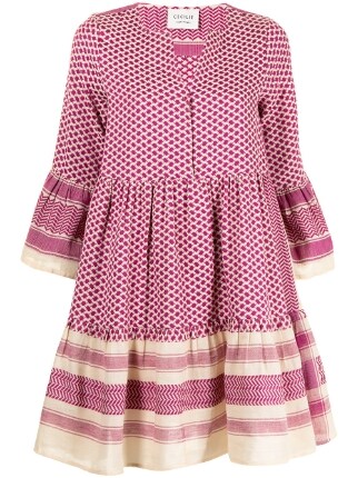 Elysian Collective Cecilie Copenhagen Julia Dress Fuschia