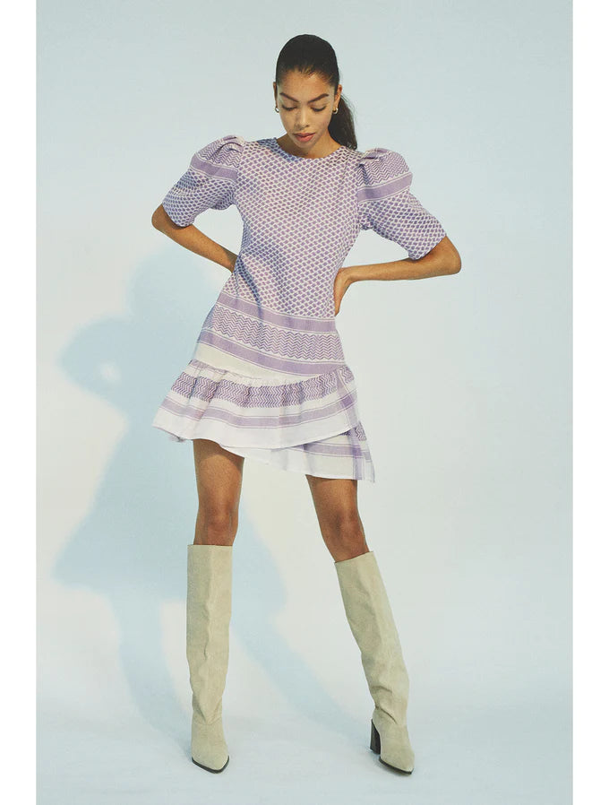 Elysian Collective Cecilie Copenhagen Olivia Dress Lavender Fog