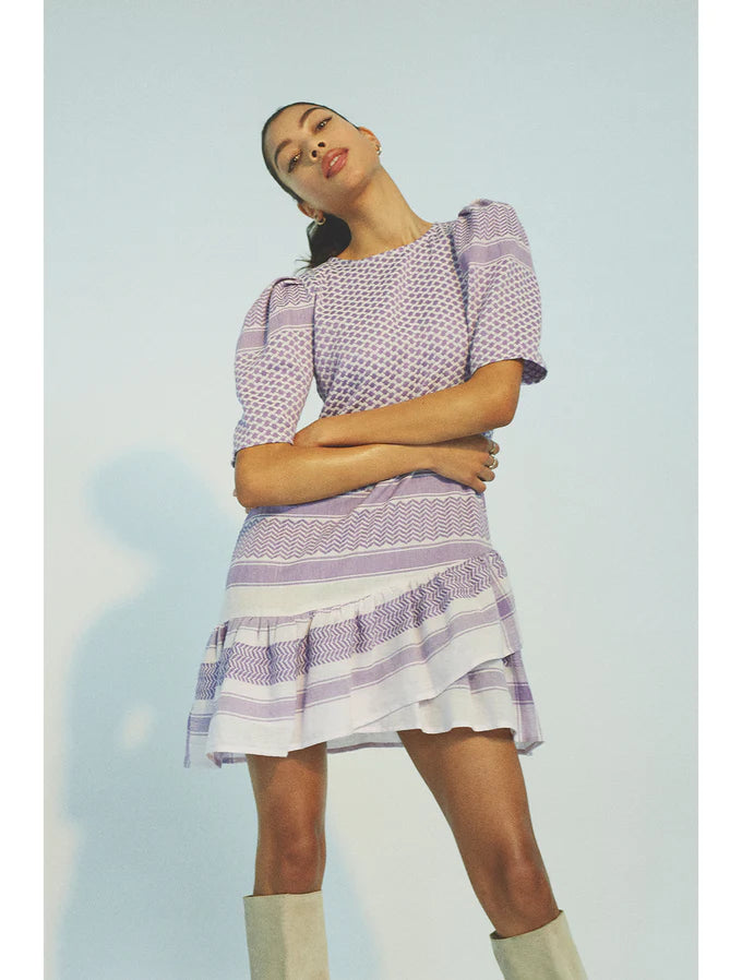 Elysian Collective Cecilie Copenhagen Olivia Dress Lavender Fog