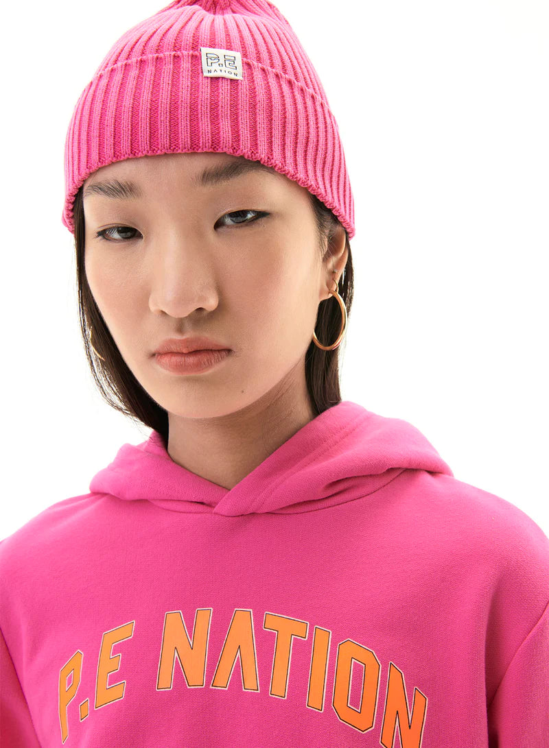 Elysian Collective Defending Zone Hoodie Pink Glo