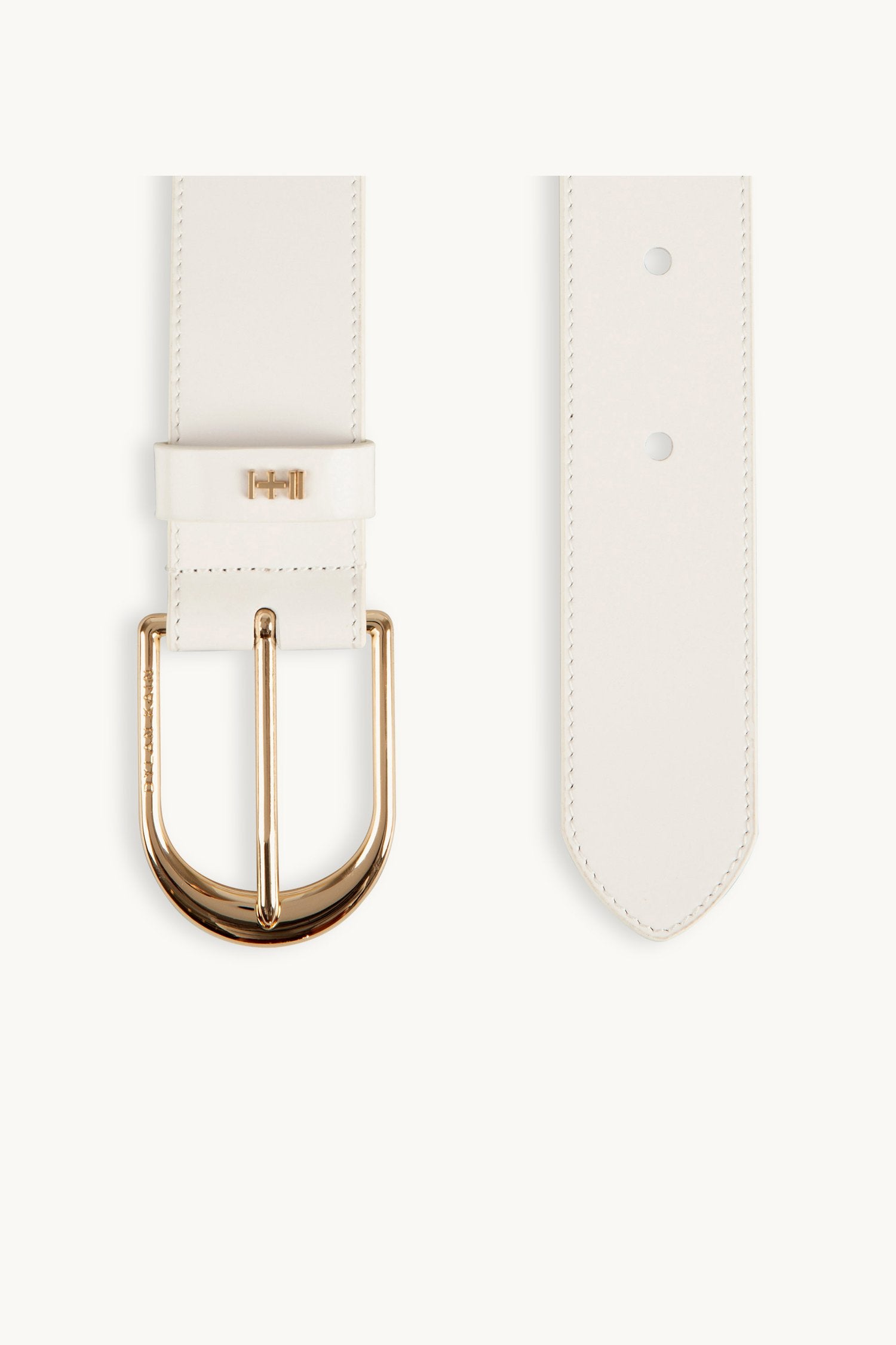 Elysian Collective Dylan Kain Nika Lux Belt White