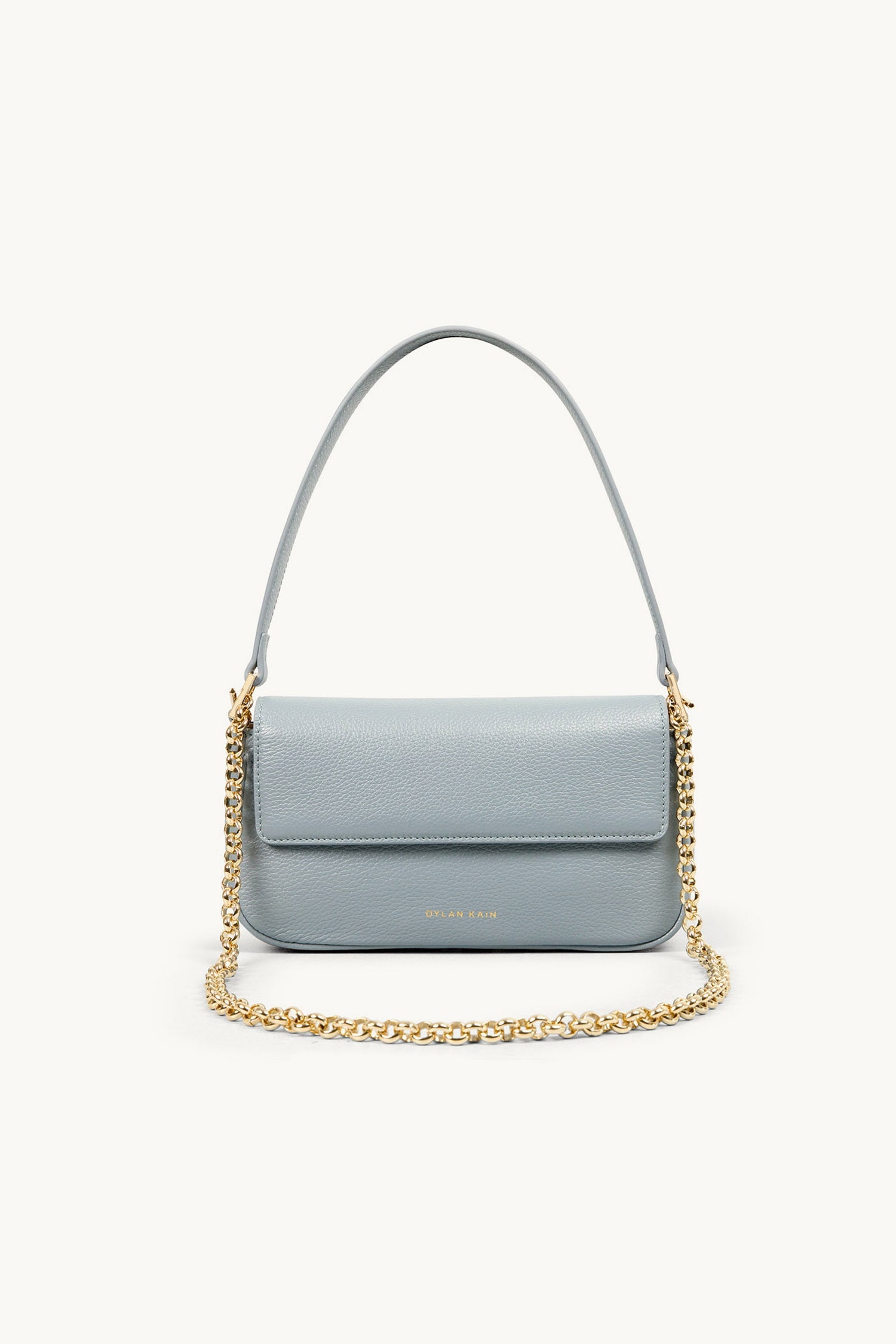 Elysian Collective Dylan Kain Soft Baguette Bag Dusty Blue