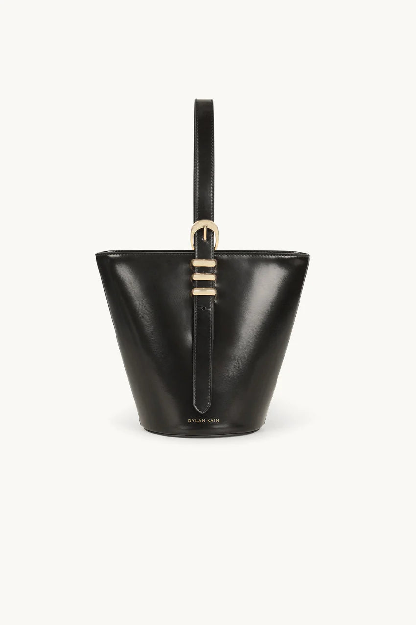 Elysian Collective Dylan Kain The Fox Bucket Bag Light Gold