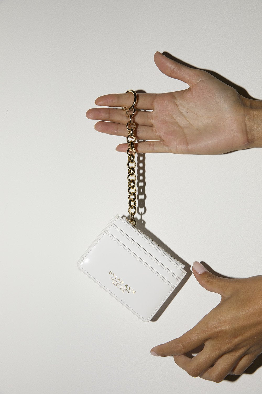 Elysian Collective Dylan Kain The Palvin Card Holder White