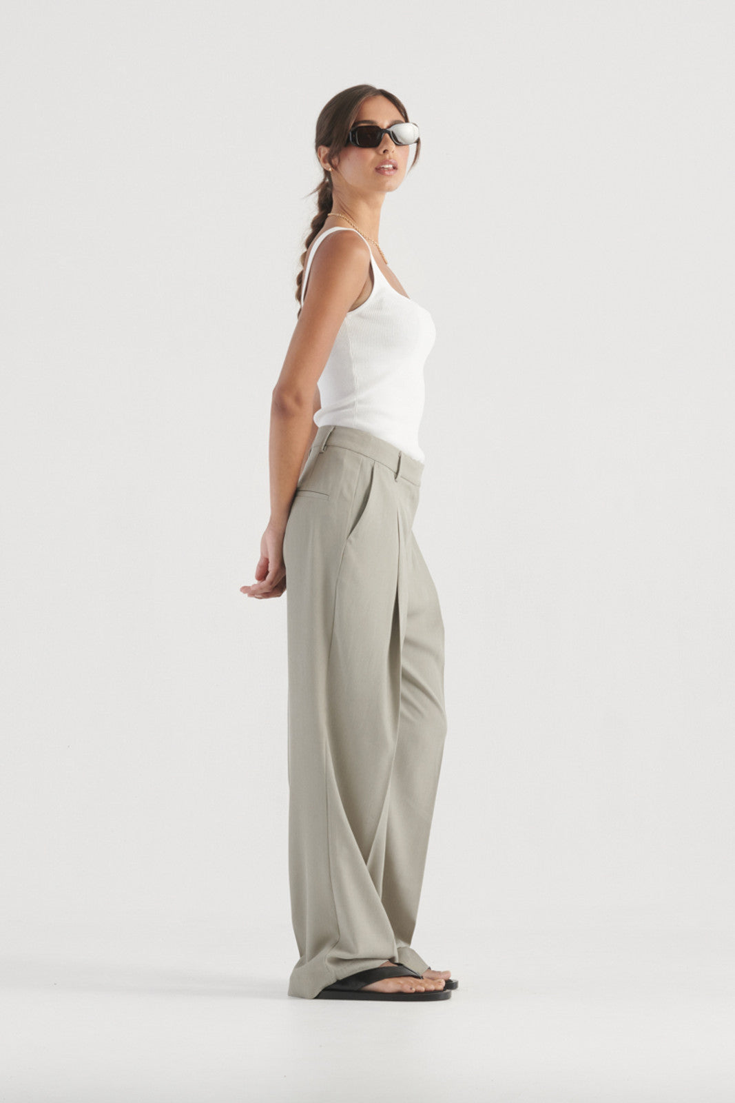 Elysian Collective Elka Collective Aida Pant Natural