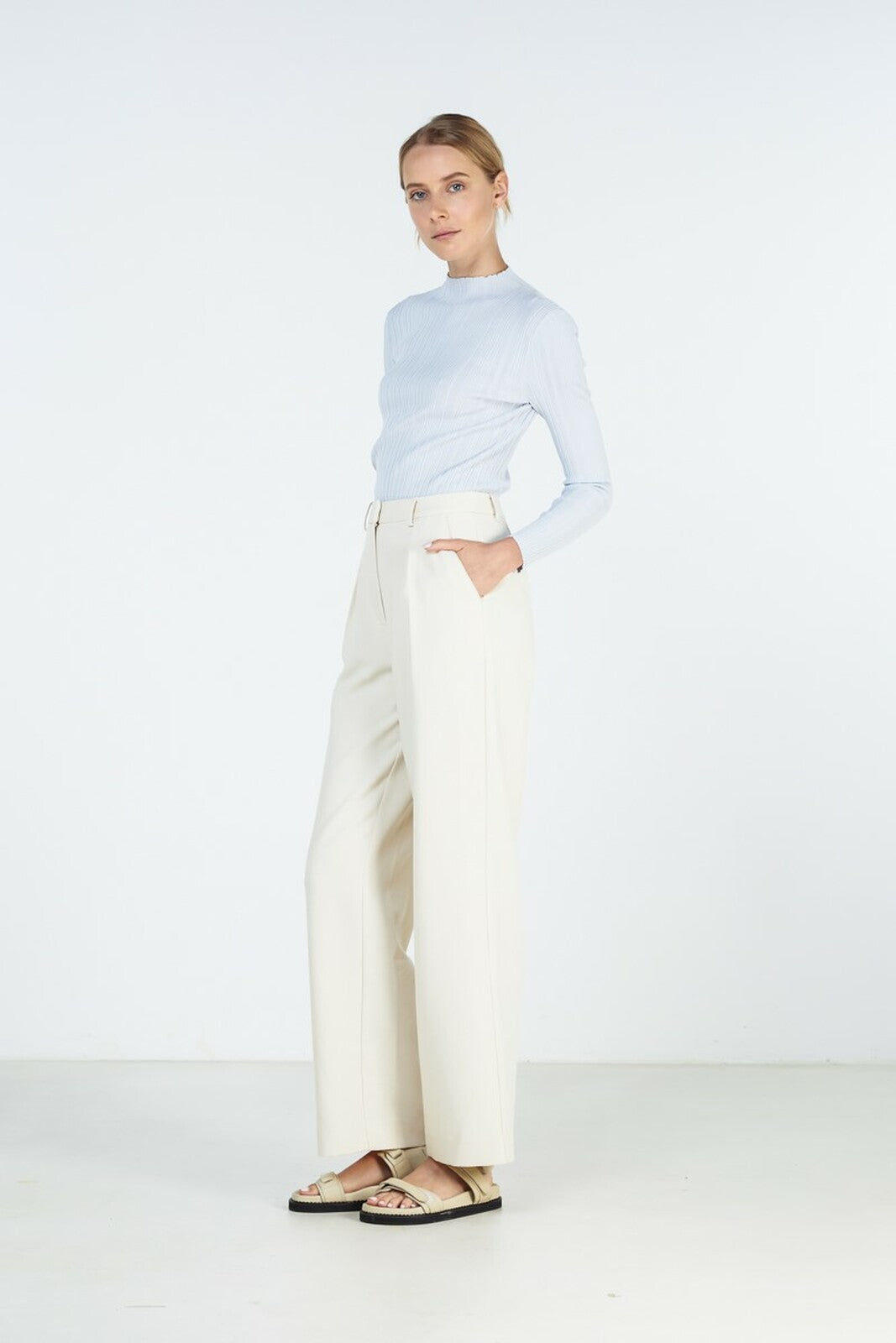 Elysian Collective Elka Collective Hamar Pant Cream