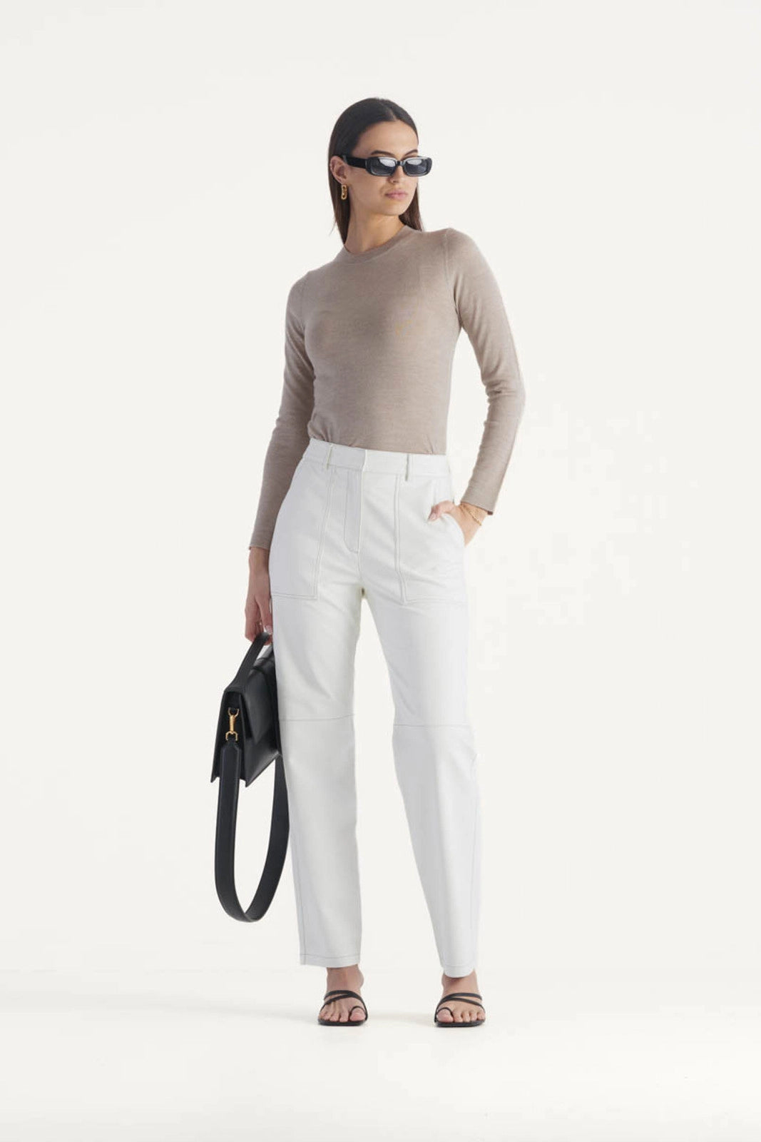 Elysian Collective Elka Collective Hayward Pant Ivory