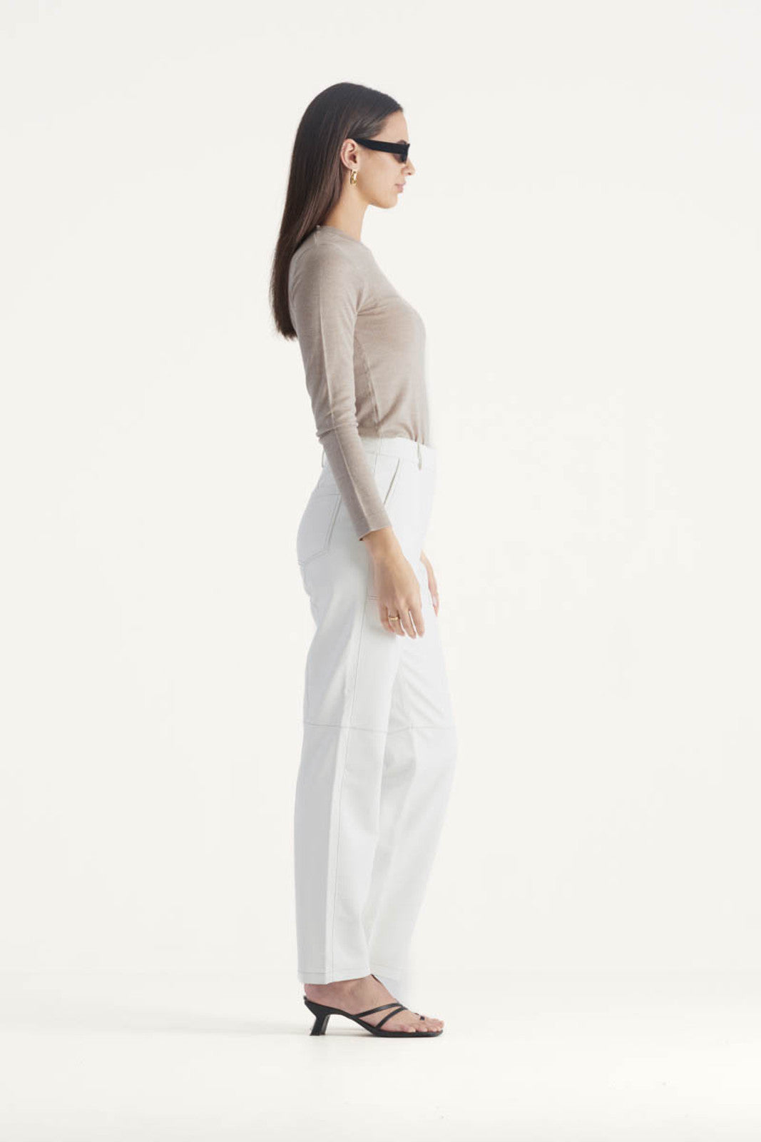 Elysian Collective Elka Collective Hayward Pant Ivory