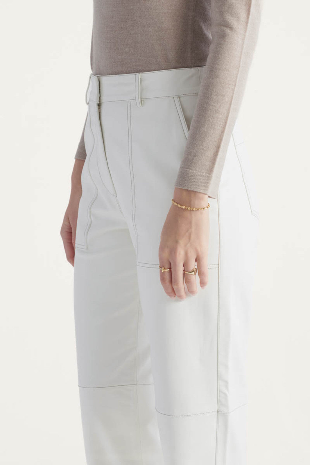 Elysian Collective Elka Collective Hayward Pant Ivory