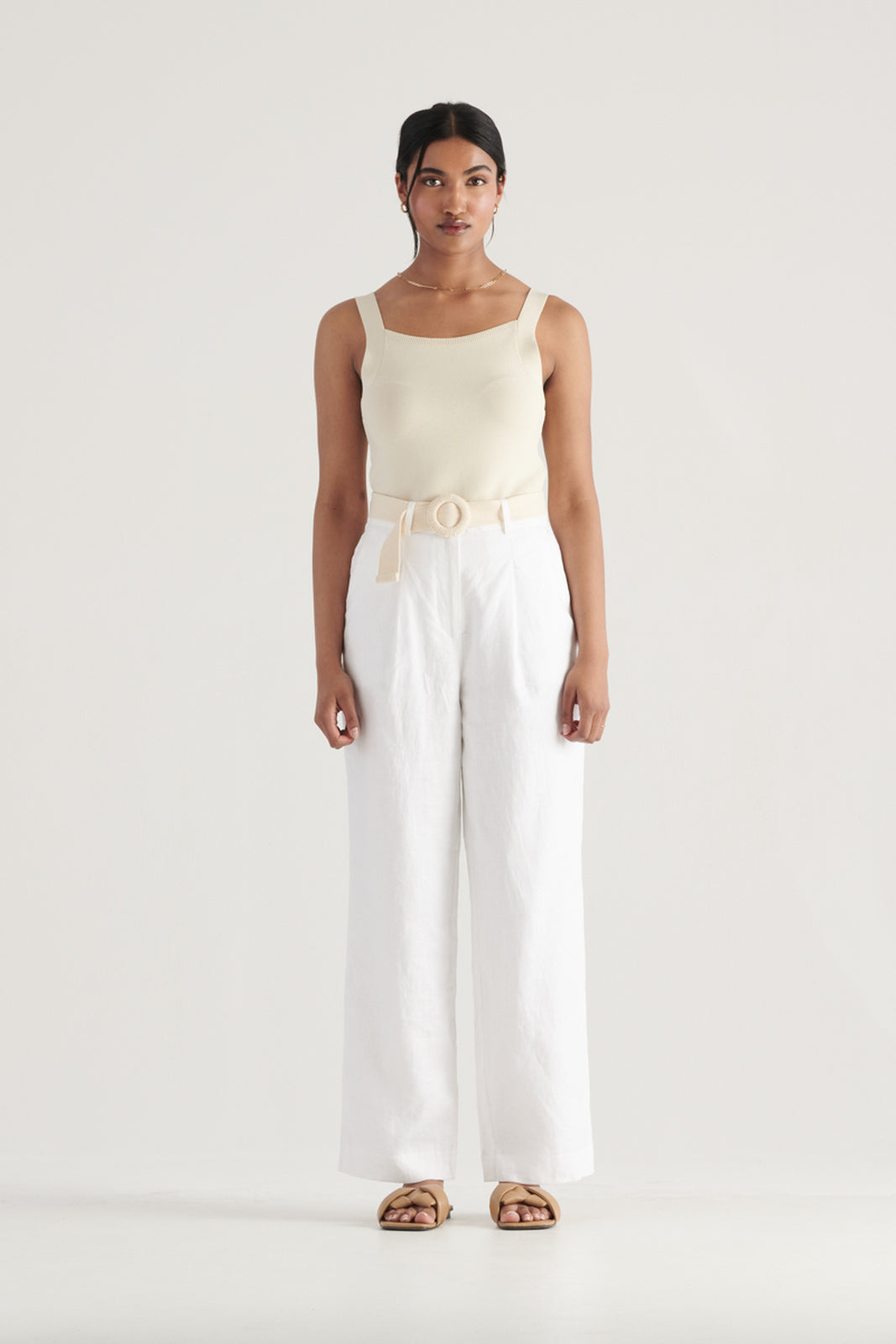 Elysian Collective Elka Collective Kimberley Pants White